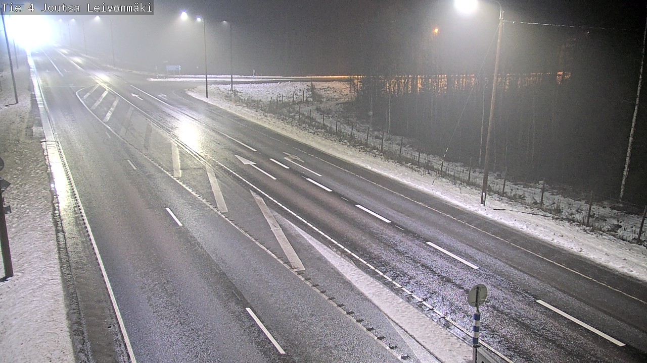 Weather Camera Image Väg 4 Joutsa Leivonmäki, Joutsa, Keski-Suomi