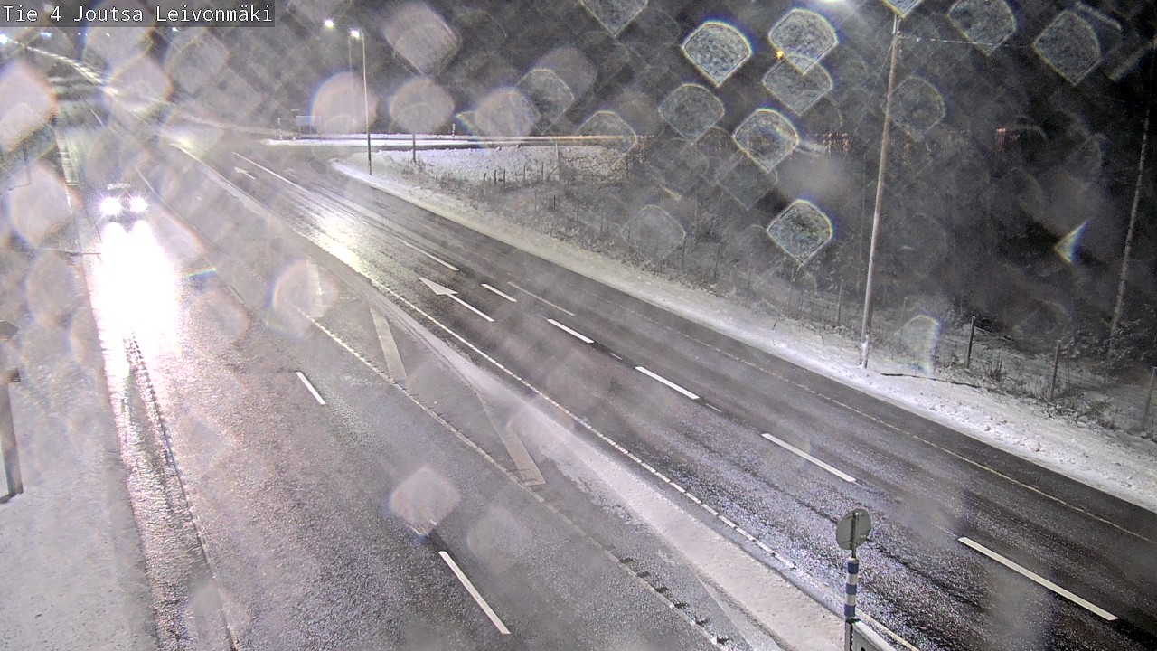 Weather Camera Image Väg 4 Joutsa Leivonmäki, Joutsa, Keski-Suomi