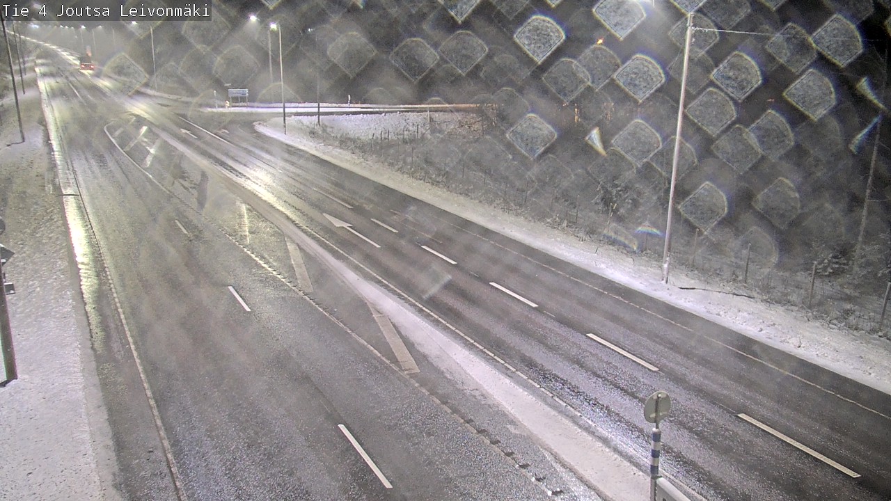 Weather Camera Image Väg 4 Joutsa Leivonmäki, Joutsa, Keski-Suomi
