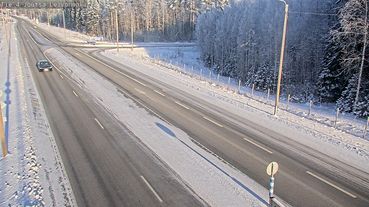 Weather Camera Image Road 4 Joutsa Leivonmäki, Joutsa, Keski-Suomi