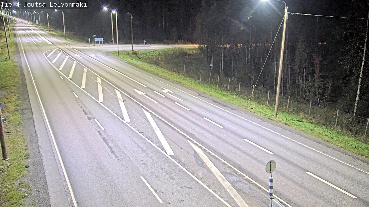 Weather Camera Image Road 4 Joutsa Leivonmäki, Joutsa, Keski-Suomi