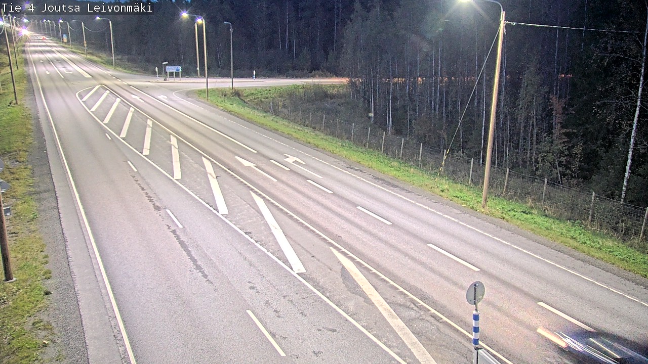 Weather Camera Image Road 4 Joutsa Leivonmäki, Joutsa, Keski-Suomi