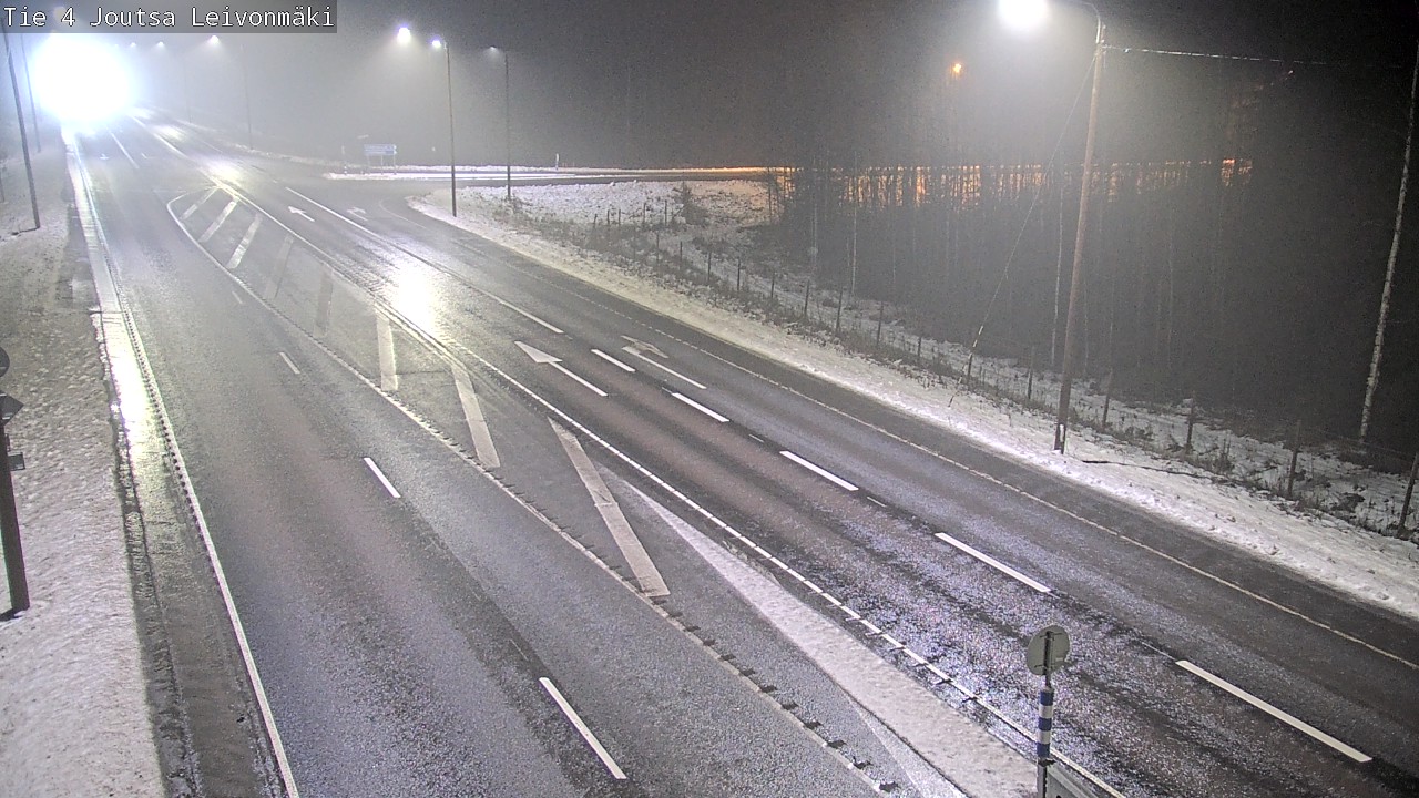 Weather Camera Image Väg 4 Joutsa Leivonmäki, Joutsa, Keski-Suomi