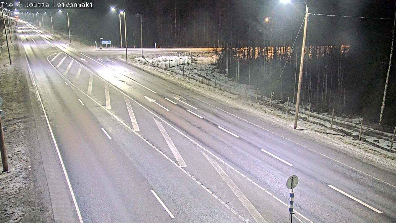 Weather Camera Image Road 4 Joutsa Leivonmäki, Joutsa, Keski-Suomi
