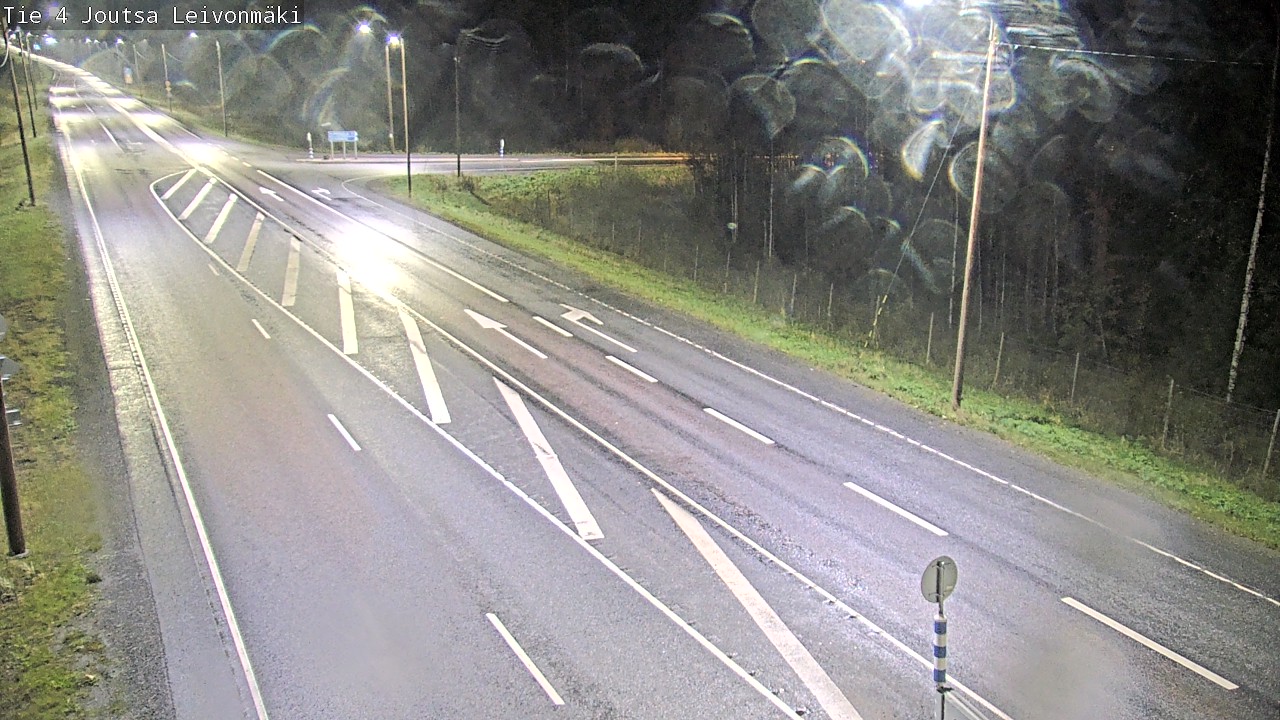 Weather Camera Image Road 4 Joutsa Leivonmäki, Joutsa, Keski-Suomi
