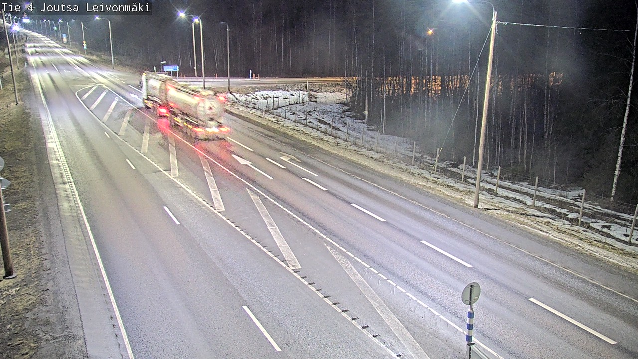 Weather Camera Image Road 4 Joutsa Leivonmäki, Joutsa, Keski-Suomi
