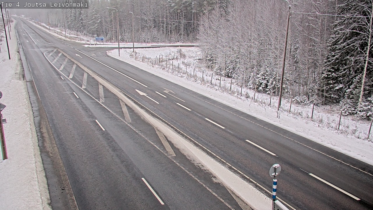 Weather Camera Image Road 4 Joutsa Leivonmäki, Joutsa, Keski-Suomi