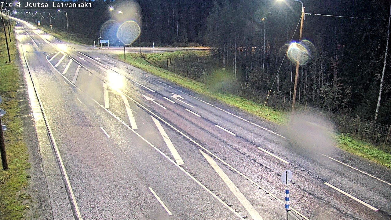 Weather Camera Image Road 4 Joutsa Leivonmäki, Joutsa, Keski-Suomi
