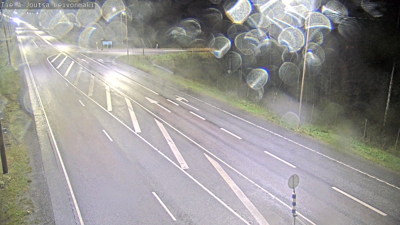 Weather Camera Image Road 4 Joutsa Leivonmäki, Joutsa, Keski-Suomi