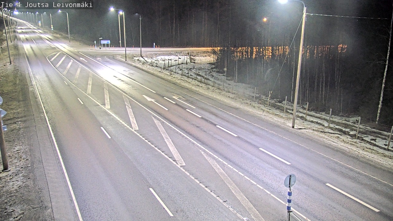 Weather Camera Image Road 4 Joutsa Leivonmäki, Joutsa, Keski-Suomi