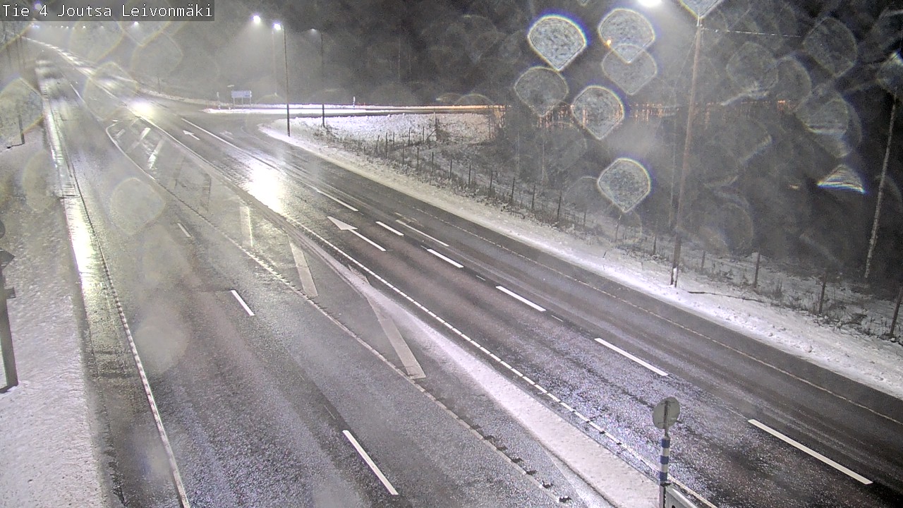 Weather Camera Image Väg 4 Joutsa Leivonmäki, Joutsa, Keski-Suomi