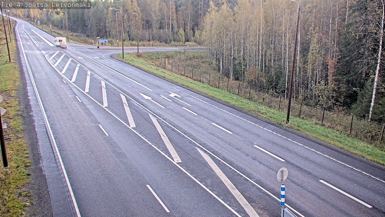 Weather Camera Image Road 4 Joutsa Leivonmäki, Joutsa, Keski-Suomi