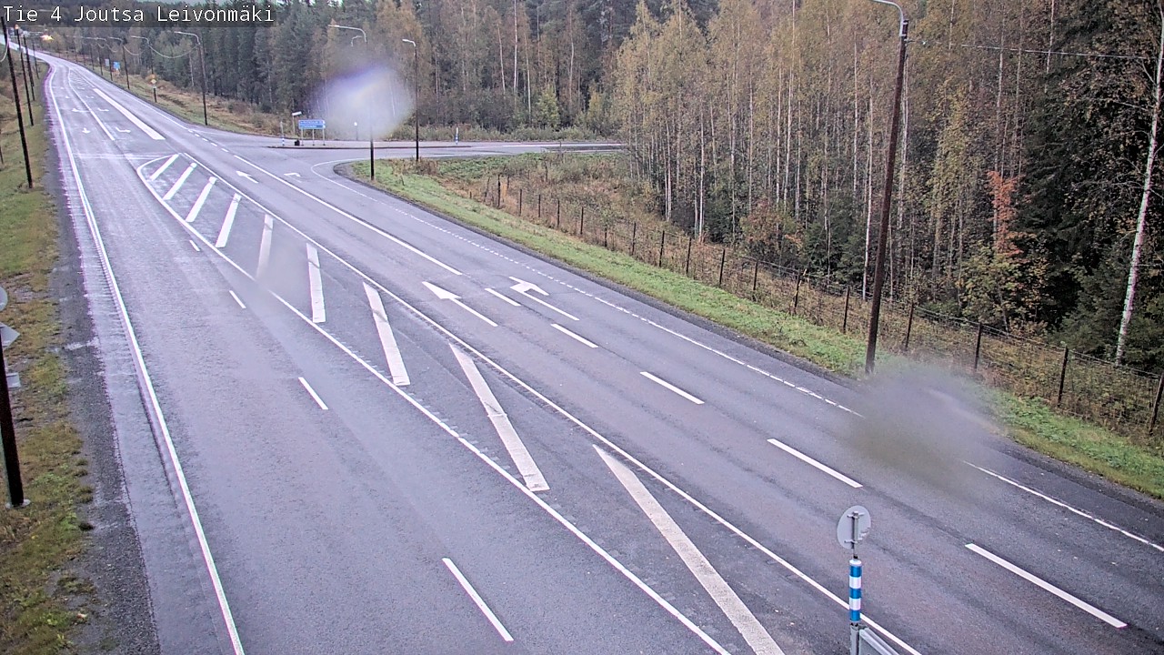 Weather Camera Image Road 4 Joutsa Leivonmäki, Joutsa, Keski-Suomi