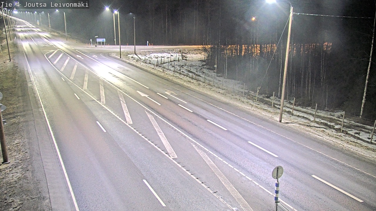 Weather Camera Image Road 4 Joutsa Leivonmäki, Joutsa, Keski-Suomi