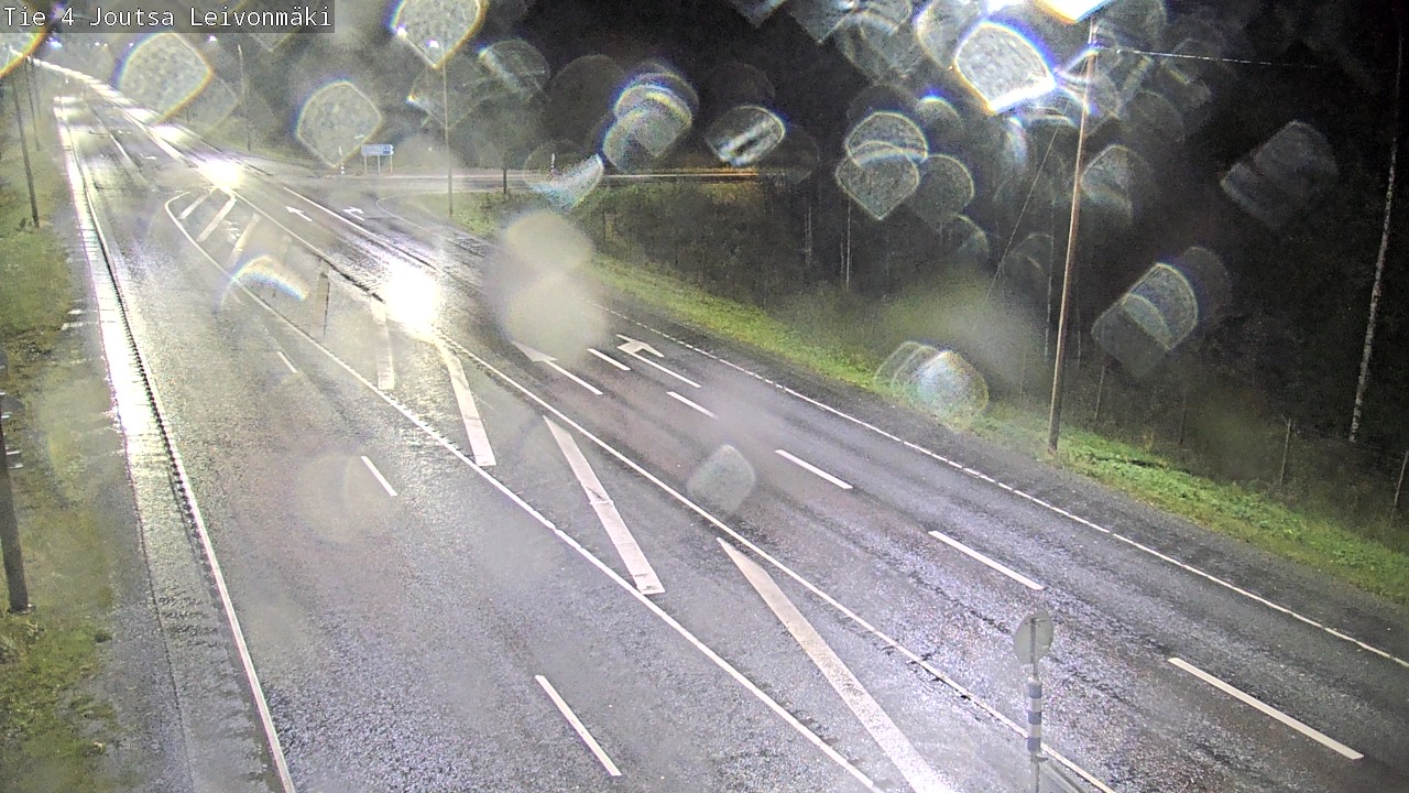 Weather Camera Image Road 4 Joutsa Leivonmäki, Joutsa, Keski-Suomi
