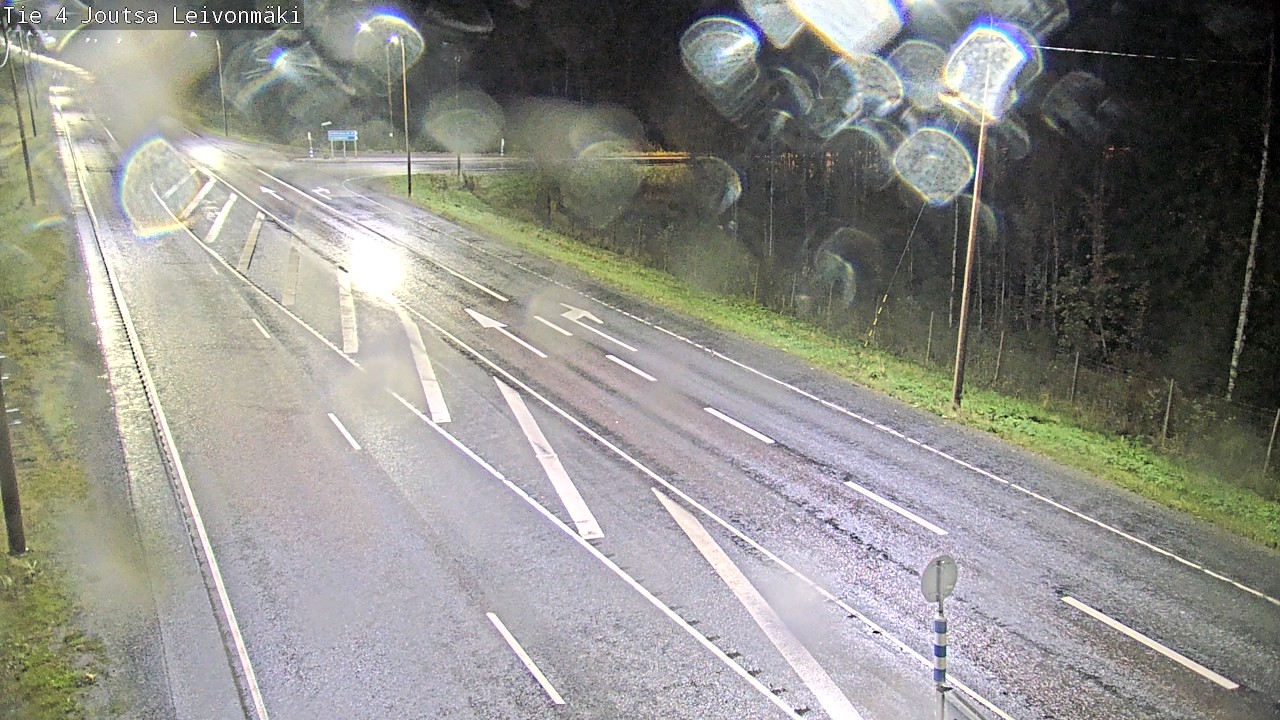 Weather Camera Image Road 4 Joutsa Leivonmäki, Joutsa, Keski-Suomi