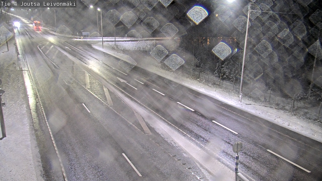 Weather Camera Image Väg 4 Joutsa Leivonmäki, Joutsa, Keski-Suomi