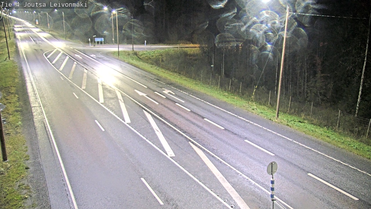 Weather Camera Image Road 4 Joutsa Leivonmäki, Joutsa, Keski-Suomi