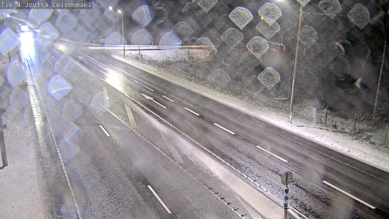 Weather Camera Image Väg 4 Joutsa Leivonmäki, Joutsa, Keski-Suomi