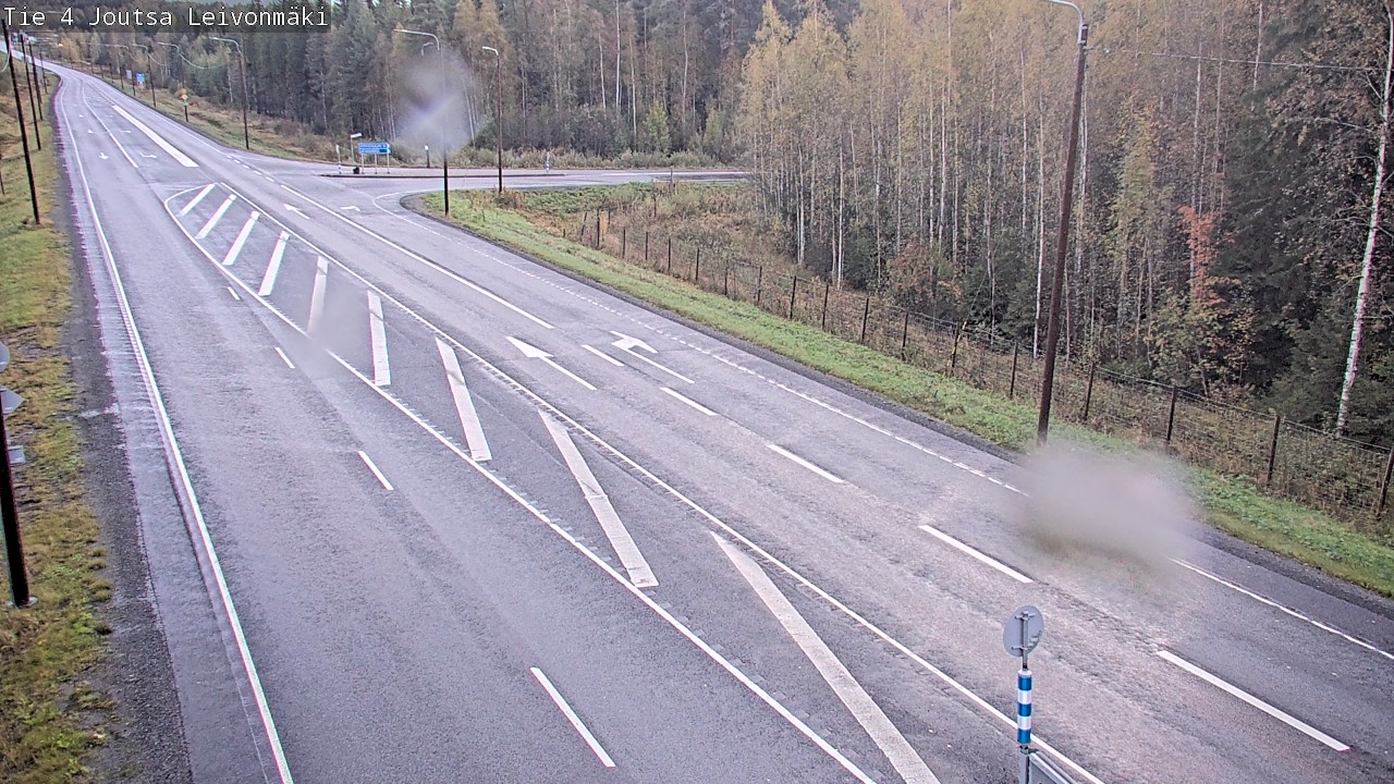 Weather Camera Image Road 4 Joutsa Leivonmäki, Joutsa, Keski-Suomi