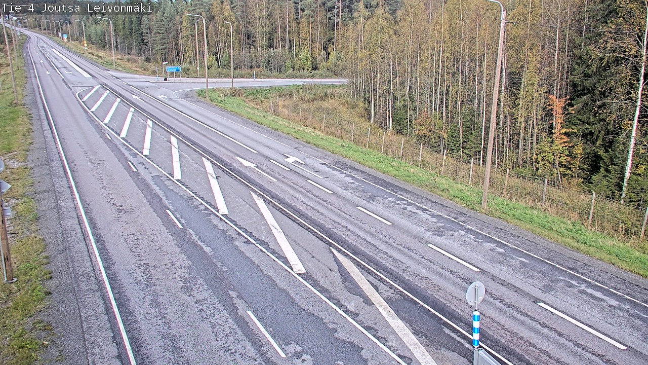 Weather Camera Image Road 4 Joutsa Leivonmäki, Joutsa, Keski-Suomi