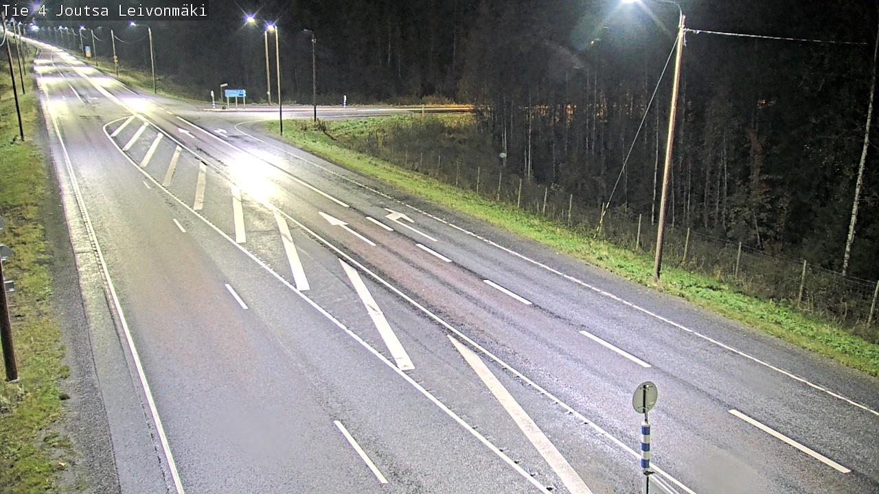 Weather Camera Image Road 4 Joutsa Leivonmäki, Joutsa, Keski-Suomi