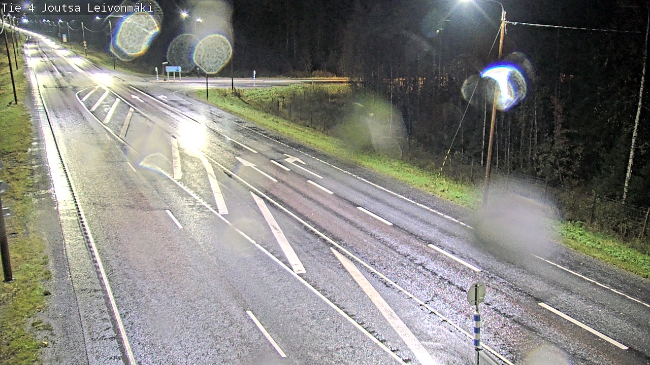 Weather Camera Image Road 4 Joutsa Leivonmäki, Joutsa, Keski-Suomi