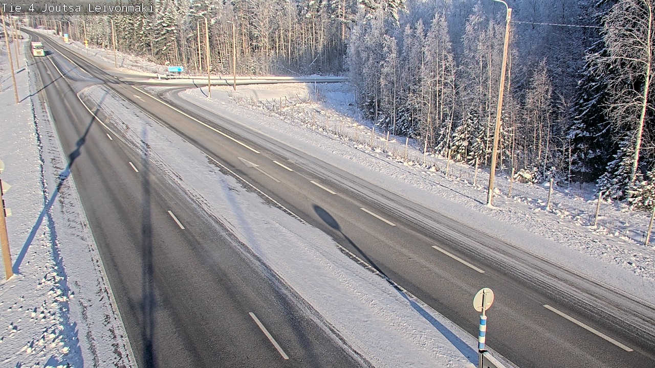 Weather Camera Image Road 4 Joutsa Leivonmäki, Joutsa, Keski-Suomi