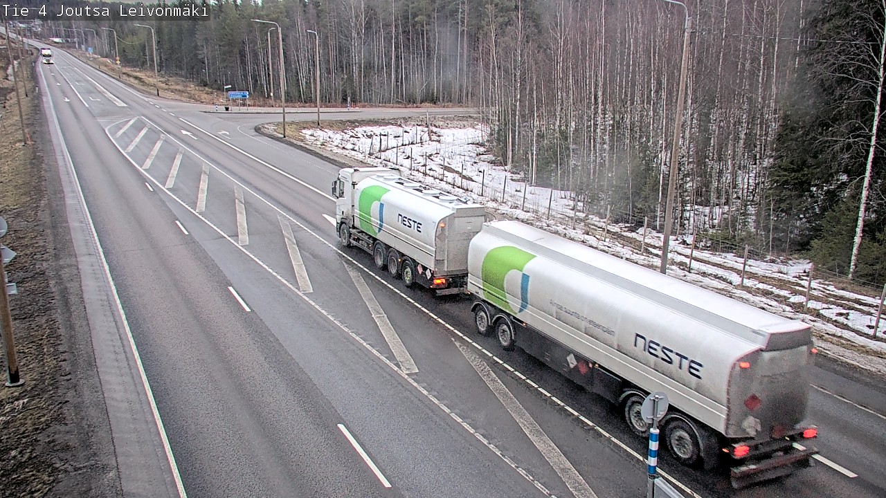 Weather Camera Image Road 4 Joutsa Leivonmäki, Joutsa, Keski-Suomi