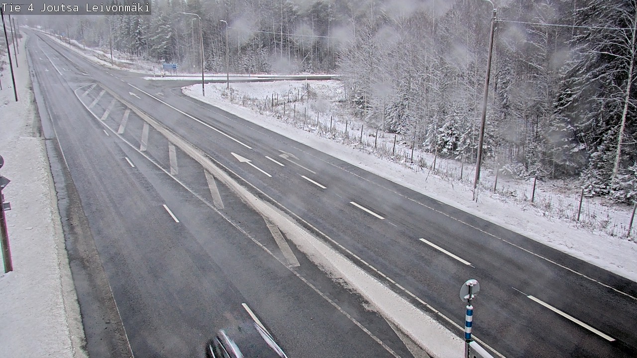 Weather Camera Image Road 4 Joutsa Leivonmäki, Joutsa, Keski-Suomi