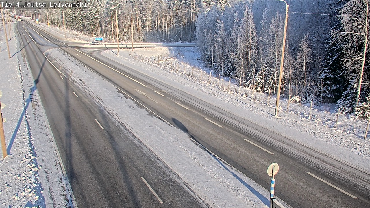 Weather Camera Image Road 4 Joutsa Leivonmäki, Joutsa, Keski-Suomi