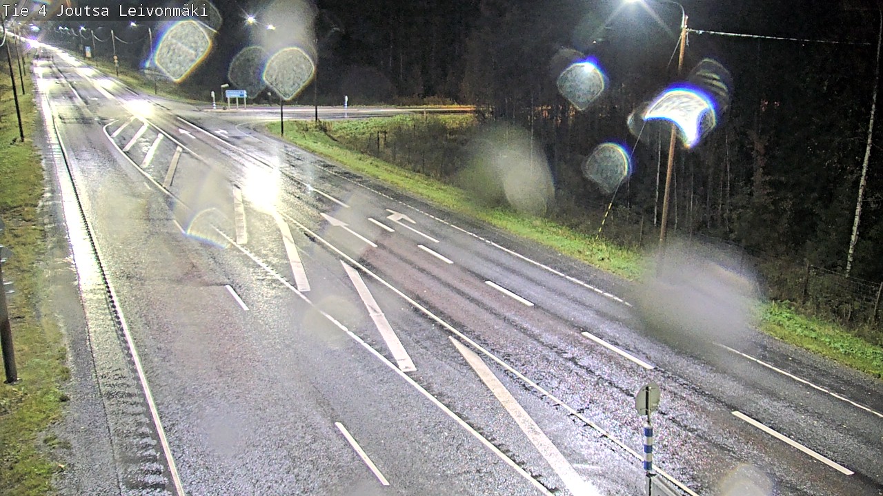 Weather Camera Image Road 4 Joutsa Leivonmäki, Joutsa, Keski-Suomi