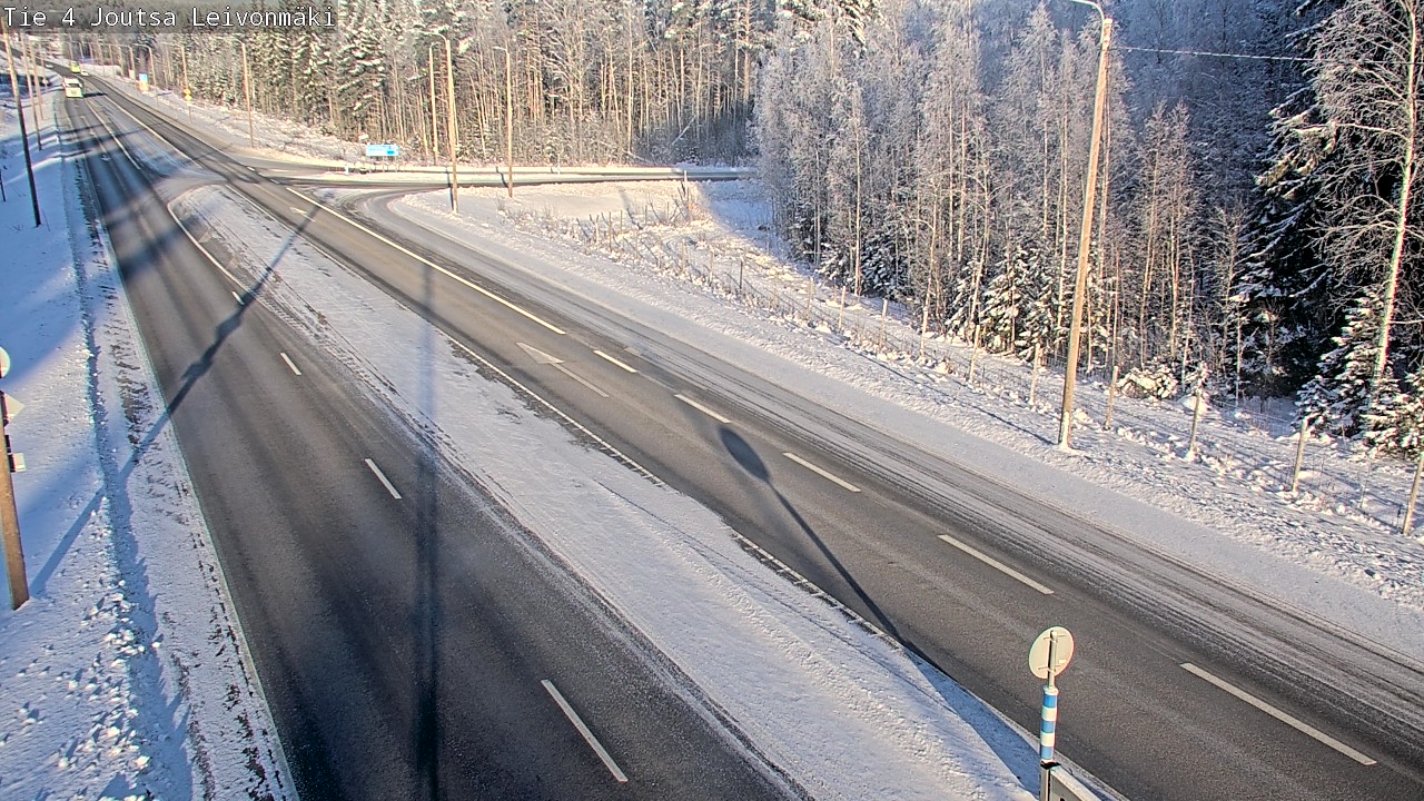 Weather Camera Image Road 4 Joutsa Leivonmäki, Joutsa, Keski-Suomi