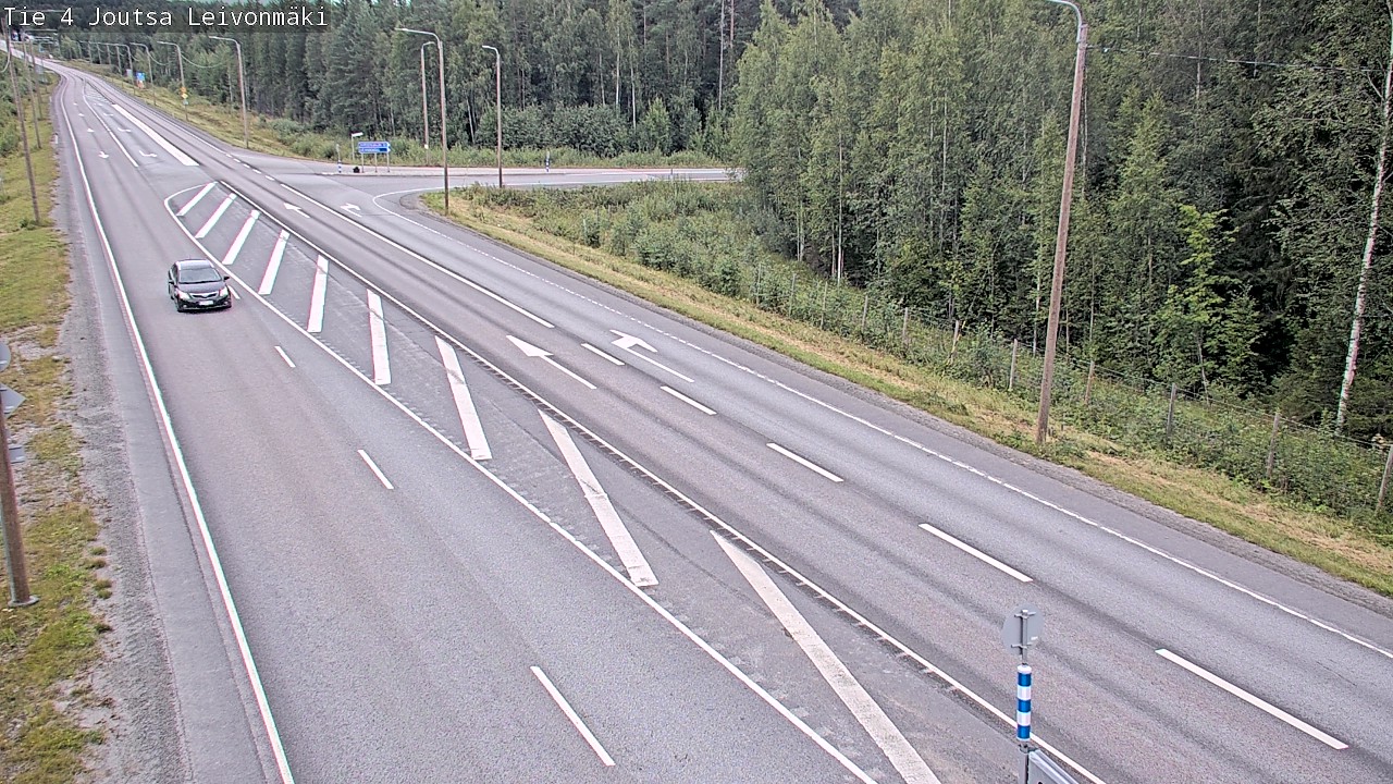Kelikamerat Kuva Tie 4 Joutsa Leivonmäki, Joutsa, Keski-Suomi