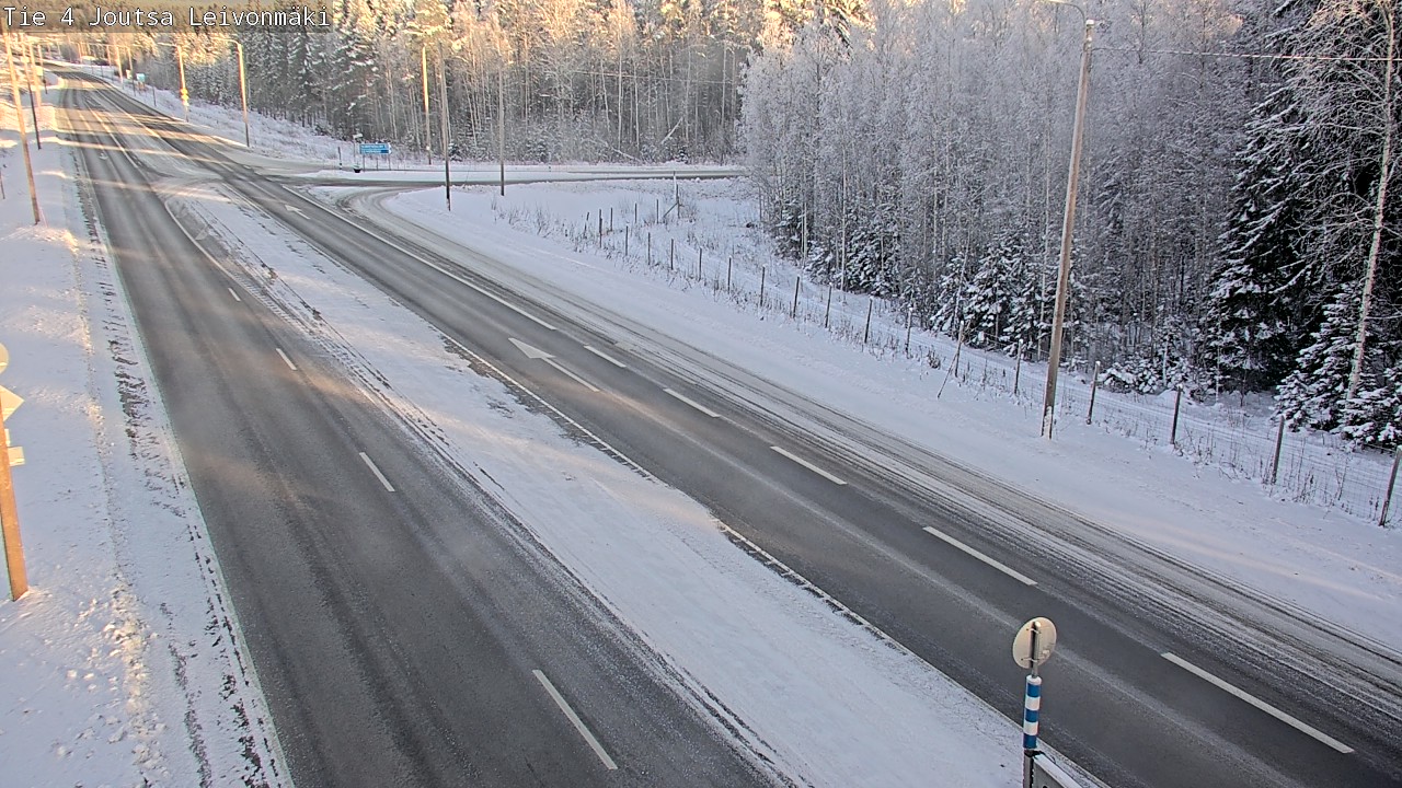 Weather Camera Image Road 4 Joutsa Leivonmäki, Joutsa, Keski-Suomi
