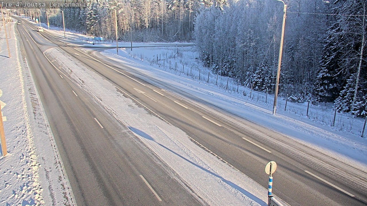 Weather Camera Image Road 4 Joutsa Leivonmäki, Joutsa, Keski-Suomi