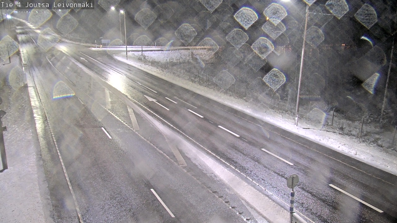 Weather Camera Image Väg 4 Joutsa Leivonmäki, Joutsa, Keski-Suomi