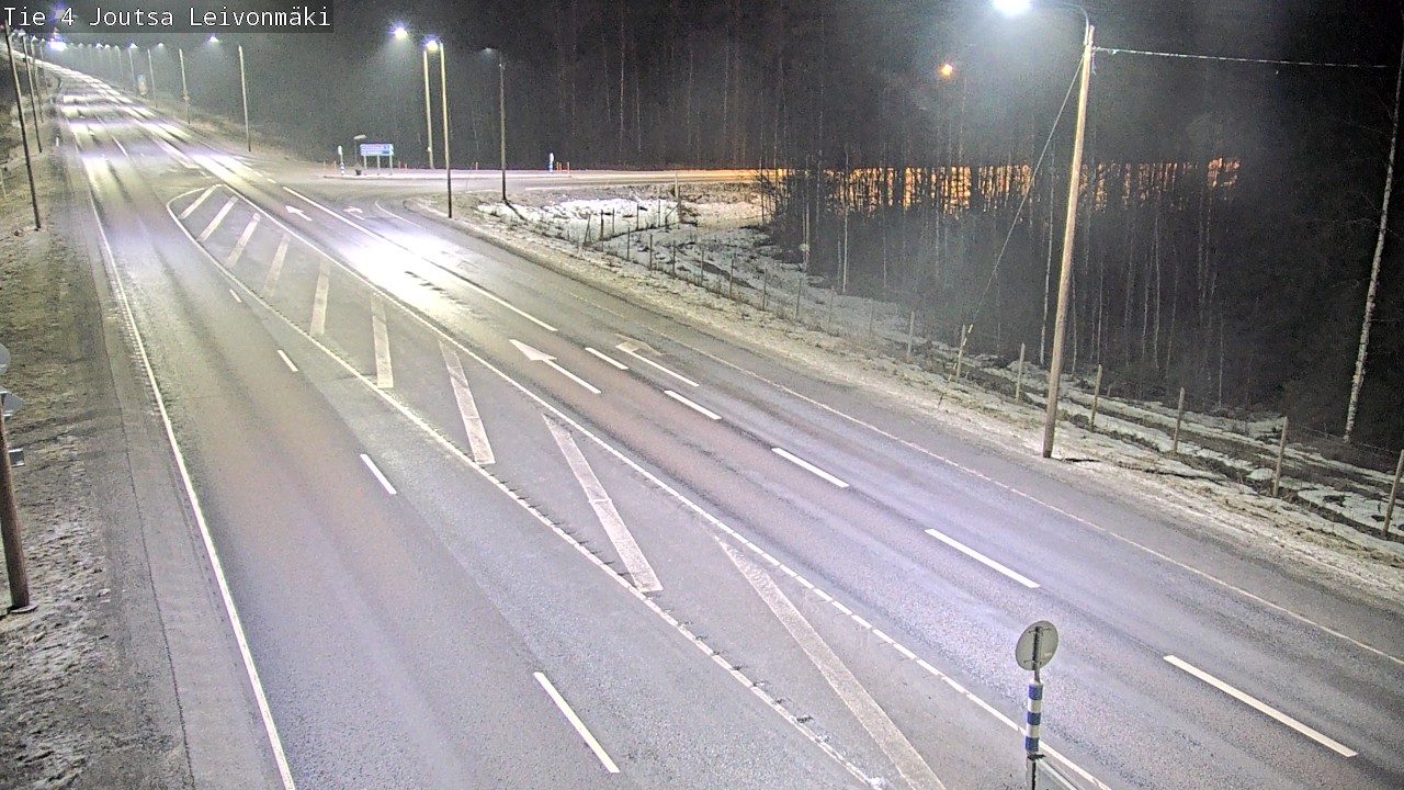 Weather Camera Image Road 4 Joutsa Leivonmäki, Joutsa, Keski-Suomi