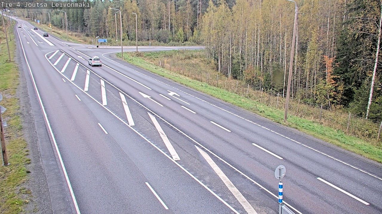 Weather Camera Image Road 4 Joutsa Leivonmäki, Joutsa, Keski-Suomi