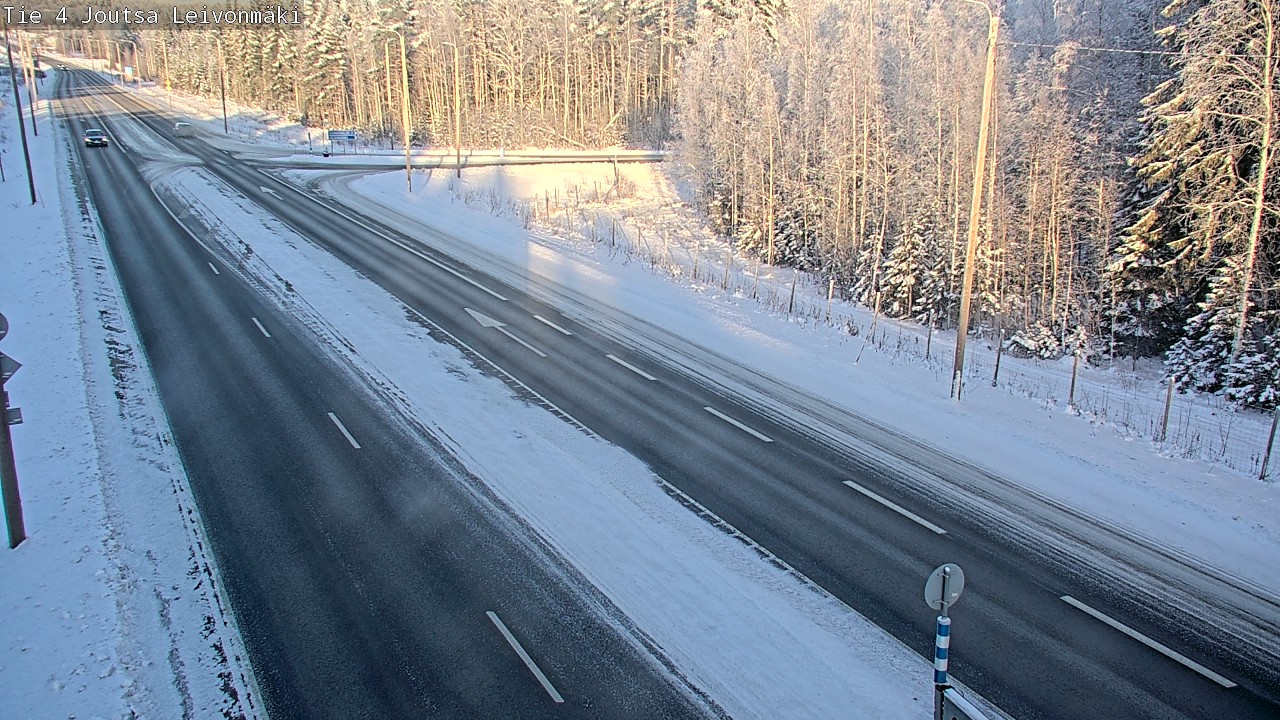 Weather Camera Image Road 4 Joutsa Leivonmäki, Joutsa, Keski-Suomi