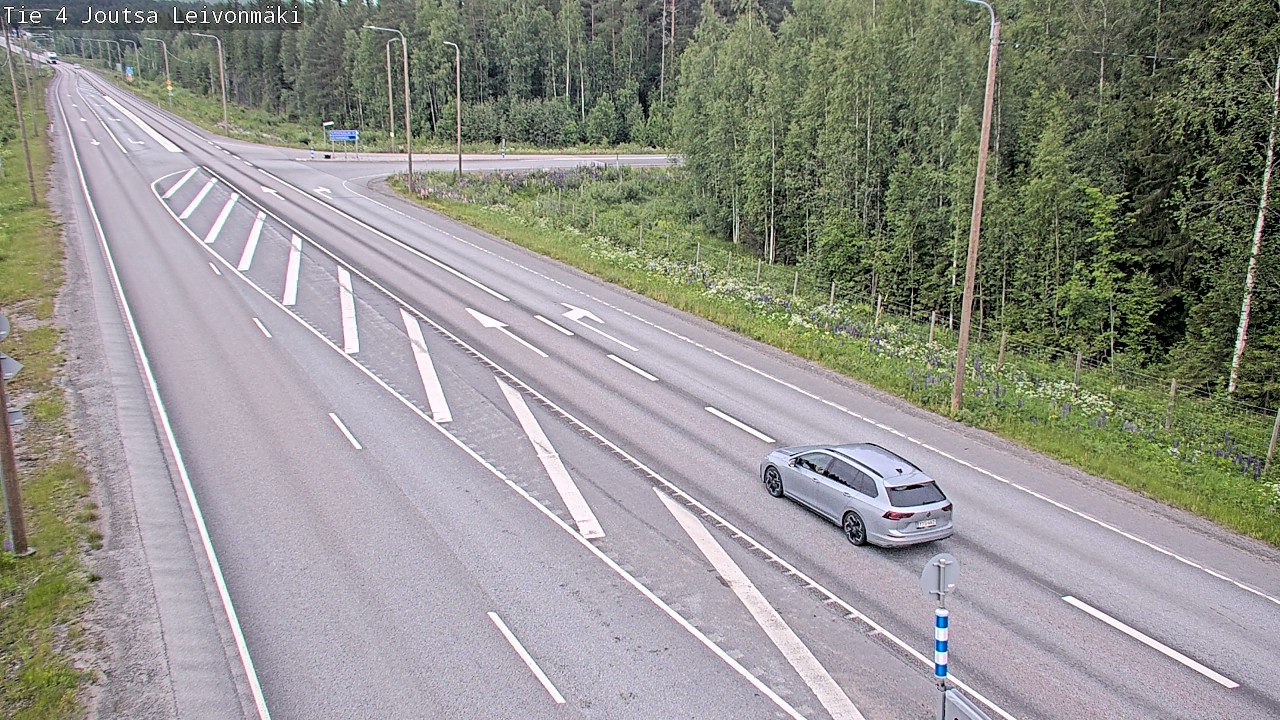 Kelikamerat Kuva Tie 4 Joutsa Leivonmäki, Joutsa, Keski-Suomi