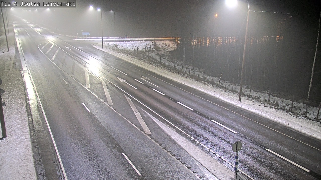 Weather Camera Image Väg 4 Joutsa Leivonmäki, Joutsa, Keski-Suomi
