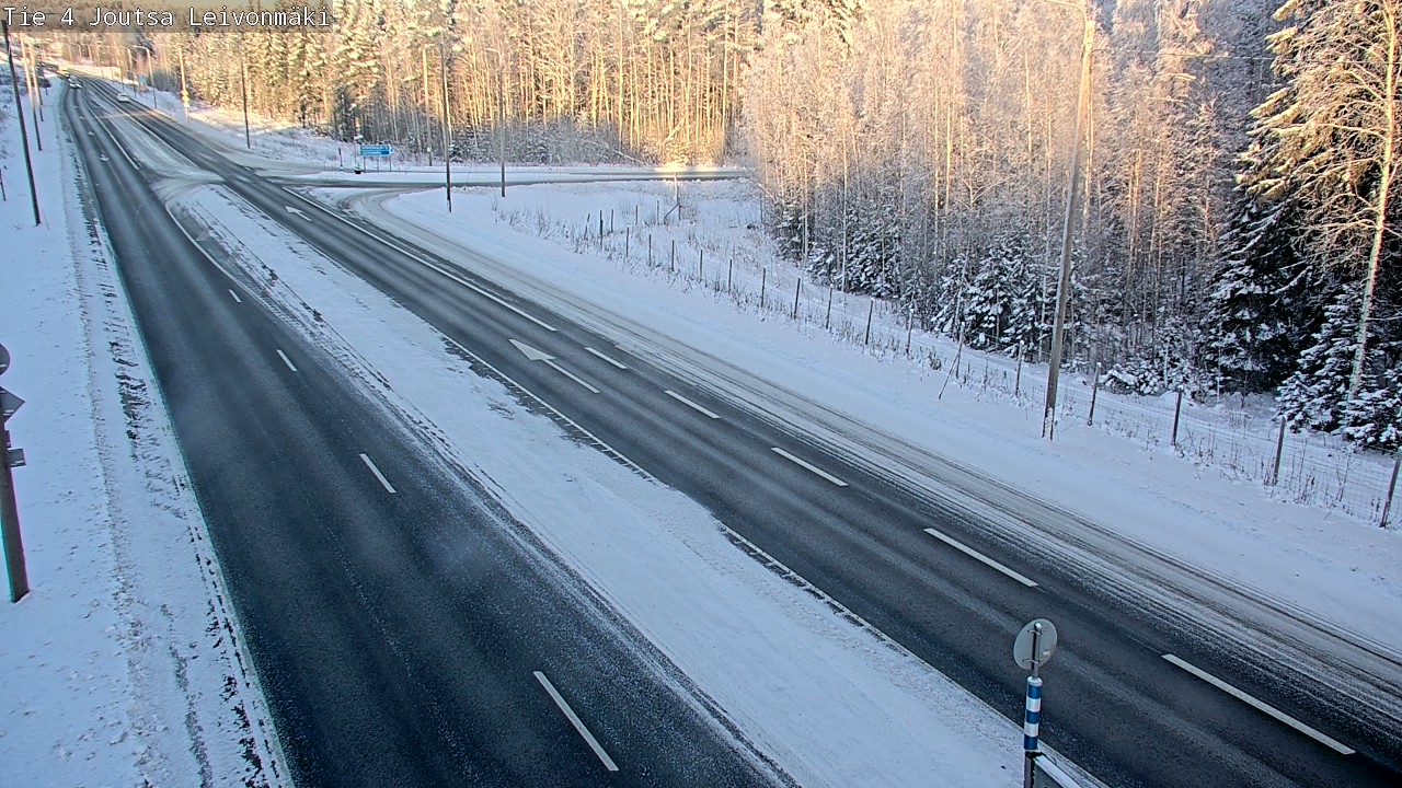 Weather Camera Image Road 4 Joutsa Leivonmäki, Joutsa, Keski-Suomi