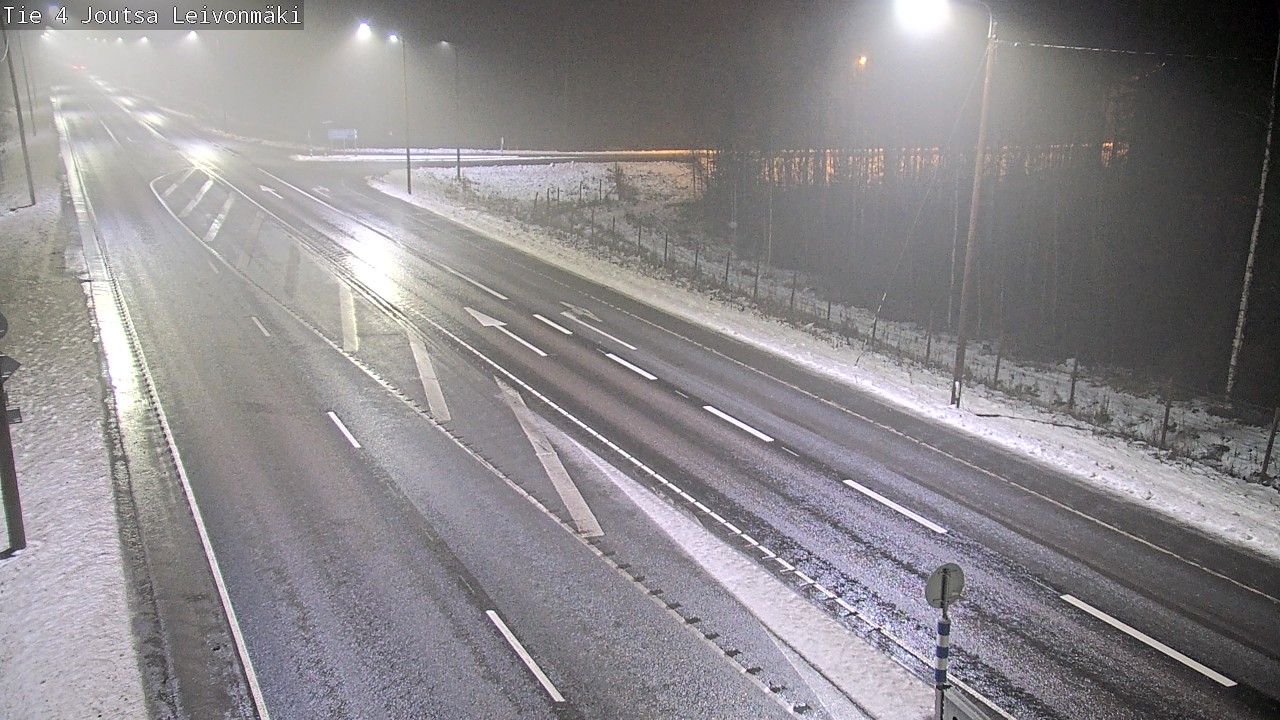 Weather Camera Image Väg 4 Joutsa Leivonmäki, Joutsa, Keski-Suomi