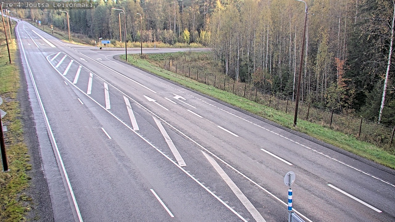 Weather Camera Image Road 4 Joutsa Leivonmäki, Joutsa, Keski-Suomi