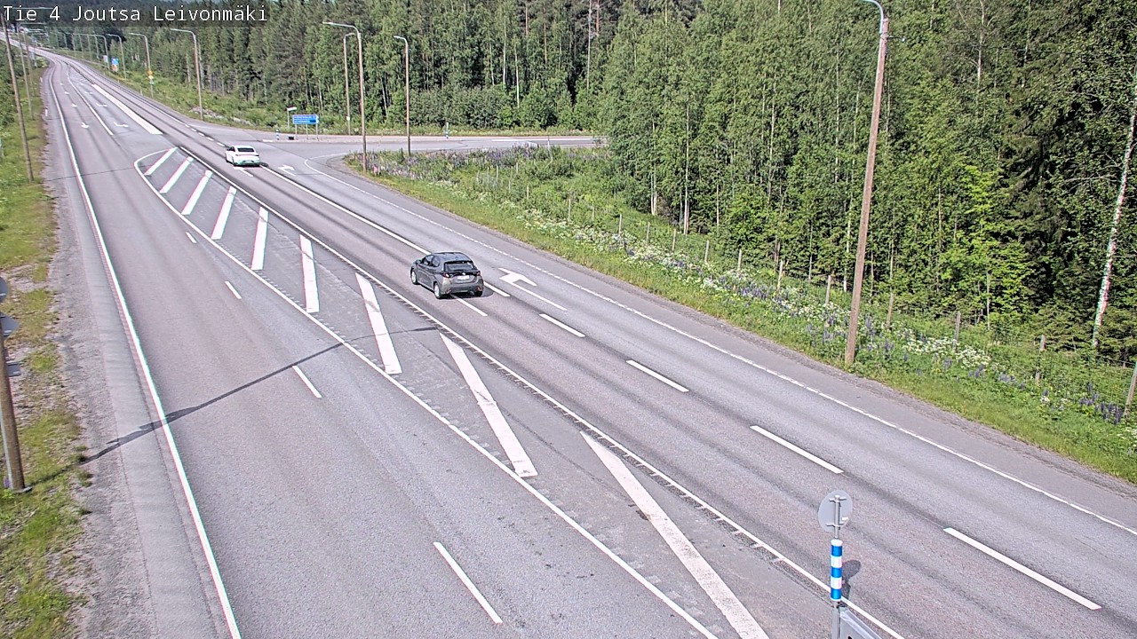 Kelikamerat Kuva Tie 4 Joutsa Leivonmäki, Joutsa, Keski-Suomi