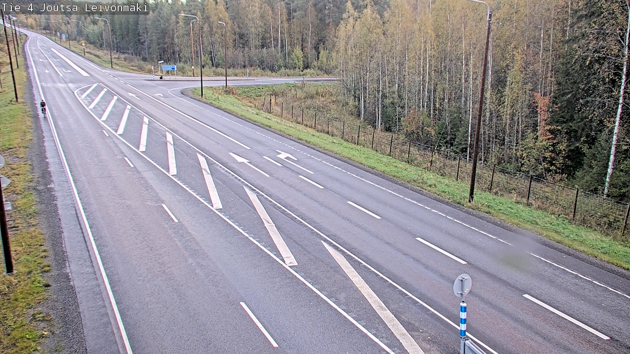 Weather Camera Image Road 4 Joutsa Leivonmäki, Joutsa, Keski-Suomi