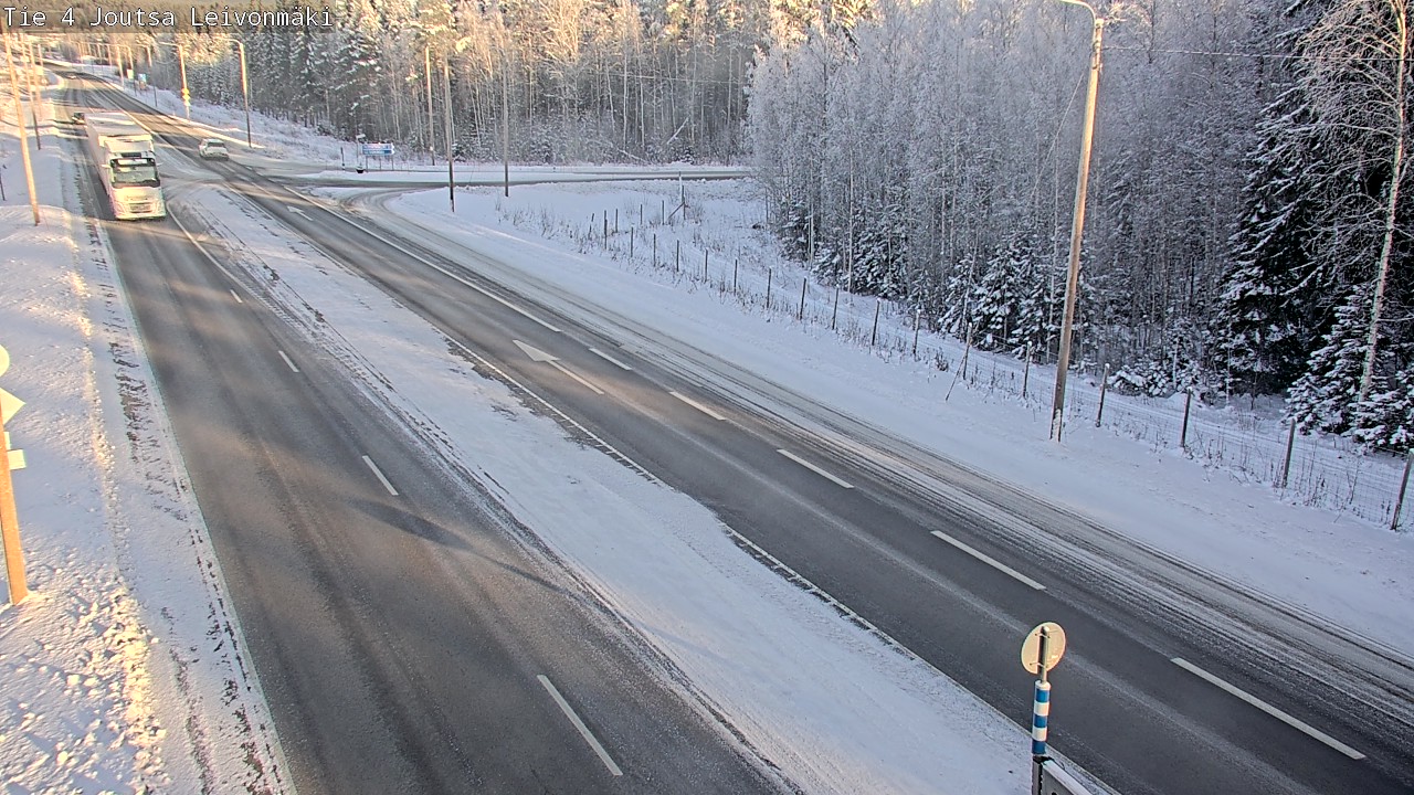Weather Camera Image Road 4 Joutsa Leivonmäki, Joutsa, Keski-Suomi