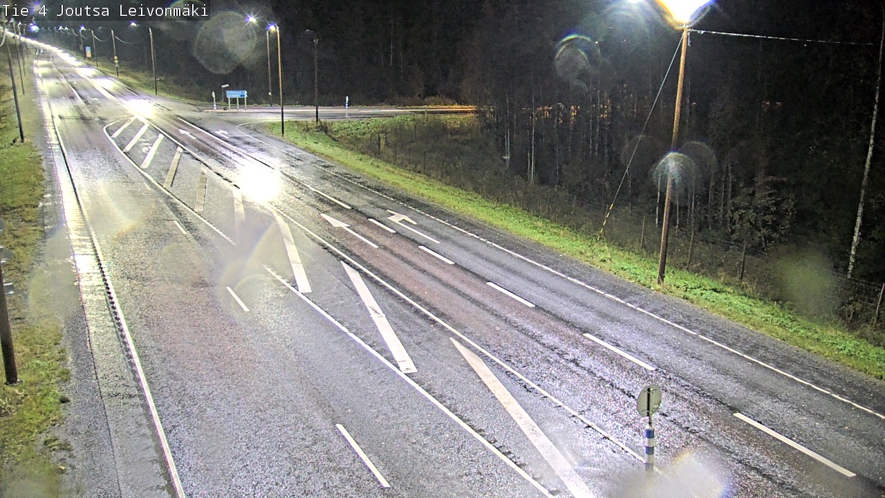 Weather Camera Image Road 4 Joutsa Leivonmäki, Joutsa, Keski-Suomi