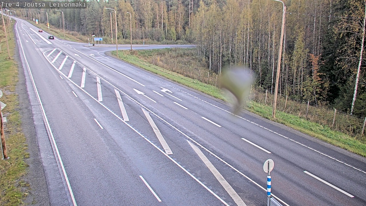 Weather Camera Image Road 4 Joutsa Leivonmäki, Joutsa, Keski-Suomi